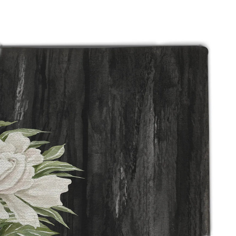 Tapis d'extérieur Moody Farmhouse Roses, L 18 po x L 30 po