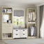 Freestanding Closet System With Drawers And Hanging Rods-281982099