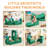 Camborne Kids and Toddler Play Couch , Convertible Folding Sofa, Modular Kids Couch for Playroom Bedroom, 10 in 1 Multifunctional Couch-1193686630-1162451808