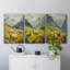 Lanscape Study Series CV - Ensemble de 3 toiles tendues avec châssis - Prêt à être accroché-276379699