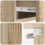 49cm W Manufactured Wood Bedside Table-1550206448