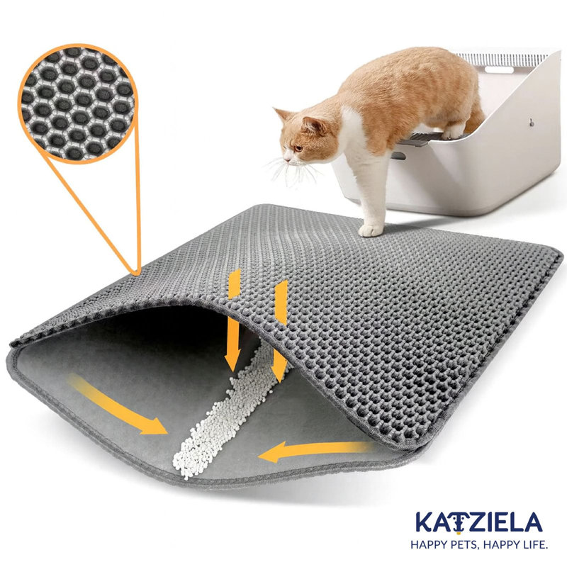 Tapis MeowLitter - 30 po x 24 po, H 1 po x l 24 po x P 30 po