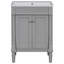 Meuble-lavabo simple 24 po avec plateau en panneau de fibres à densité moyenne Datavius-939858629