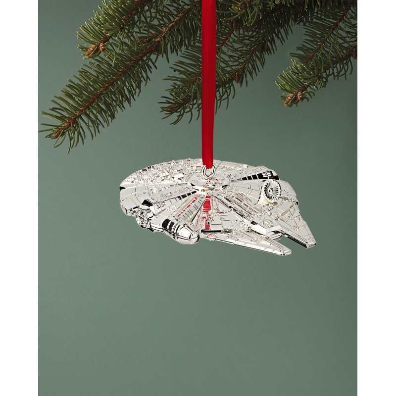 Millennium Falcon Metal Ornament