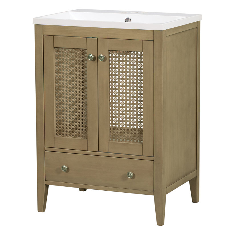 Ensemble de meuble-lavabo simple 24 po Sherell