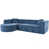 Polyester bleu est en rupture de stock