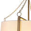 Luminaire suspendu tambour 3 lumières