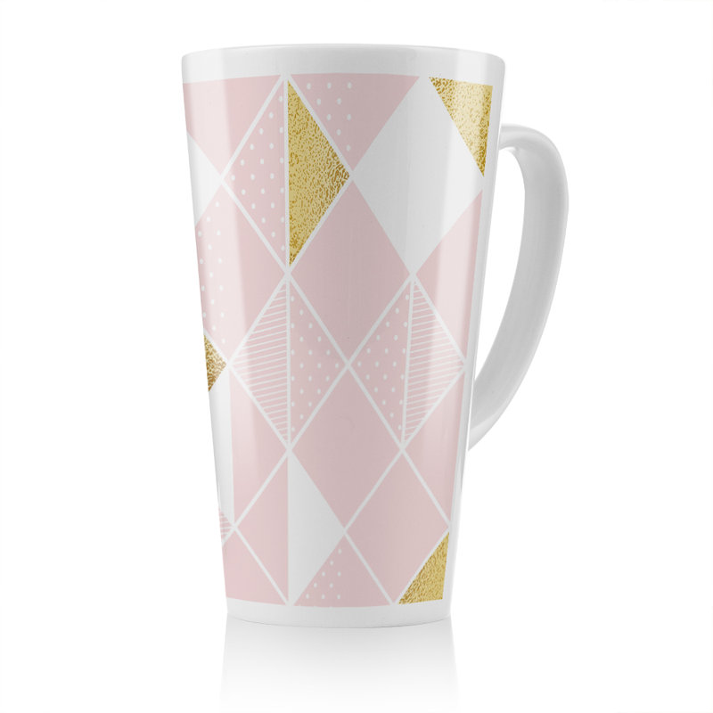 Geometric Latte Mug