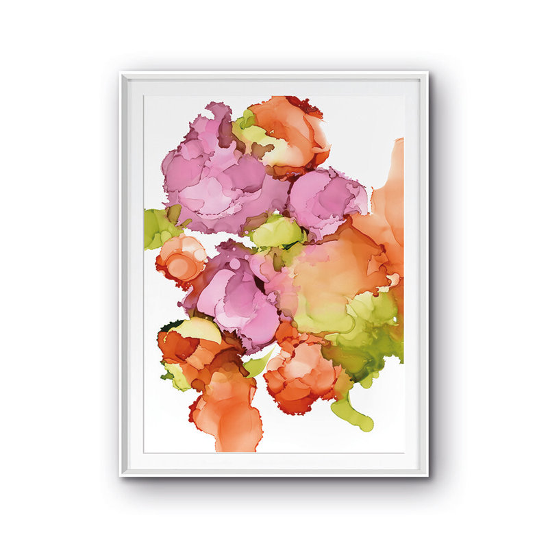 Orange Sherbet 1 Print by Paschke, Chris