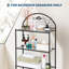 58cm W Metal Storage Rack