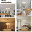 Lustre en cristal 20 po Modern