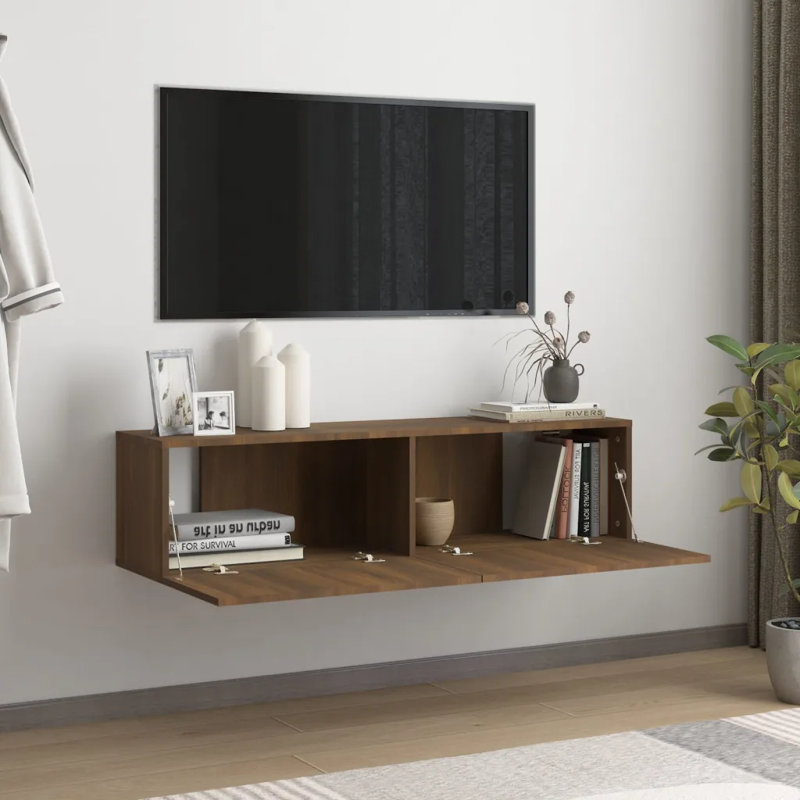 Angeleen TV Stand, Old Wood, 120cm