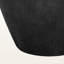 Lampe de table Gervais en céramique noire et ivoire / crème, H 23,74 po x l 16,83 po x P 16,77 po