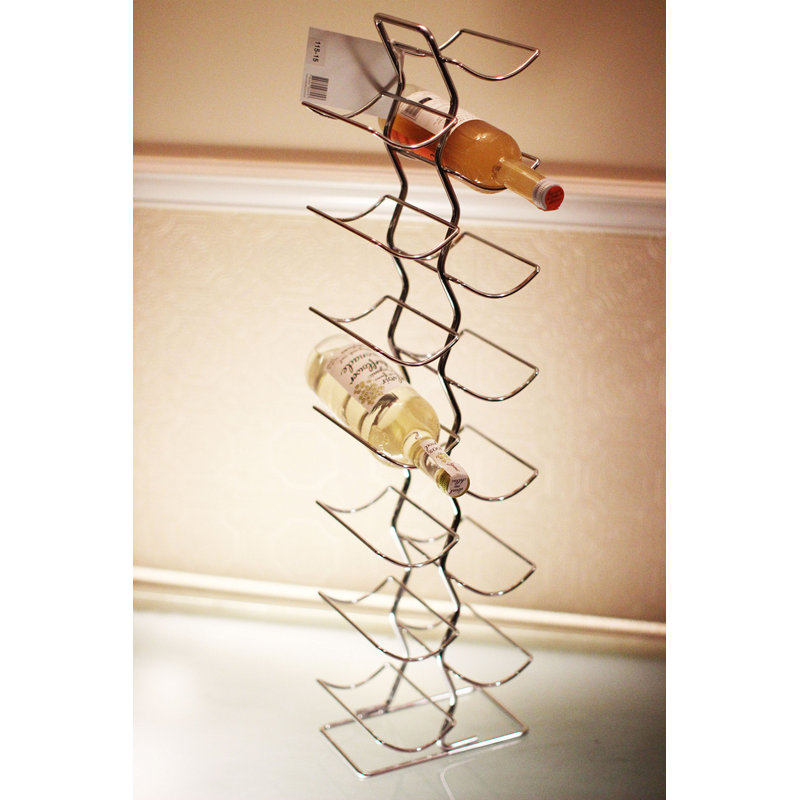 Bostyn Wine Bottle Rack Chrome