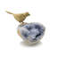 Bird on Celestite Rock I Figurine