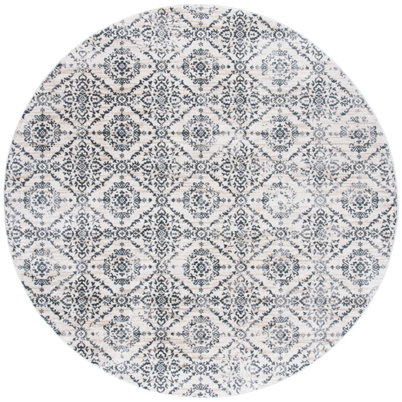 Tapis Ikat Rizwan Performance, Rond 6 pi 7 po