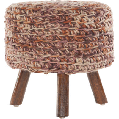 Ullery Solid Wood Accent Stool