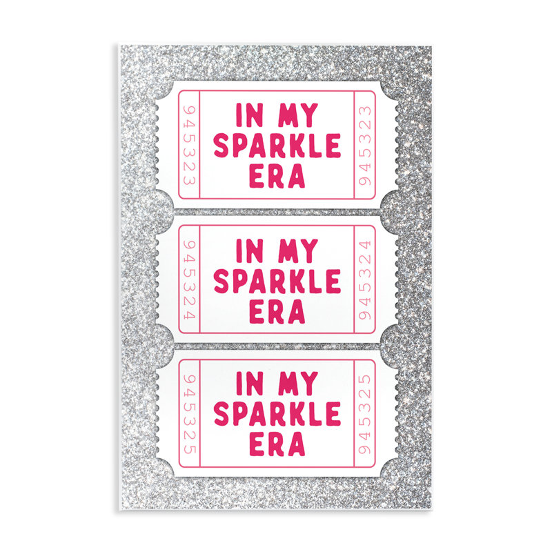 Plaque murale My Sparkle Era, H 15 po x l 10 po