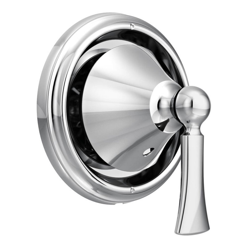 Garniture de robinet de transfert avec poignée levier Wynford, Chrome