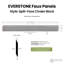 Panneau de faux béton à parement de cloison EverStone, l 81 1/4 po x H 9 po x P 1 1/4 po, Dune-138586441-138586445