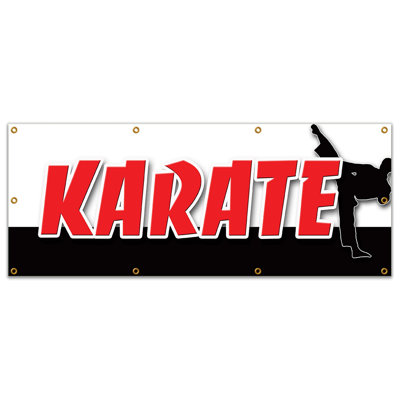 Karate Banner Sign