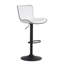 Tabouret de bar pivotant en similicuir-111944039