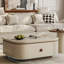 Combinaison de table de bout de style crème