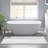 1 PCS 24X60" 100% Cotton Tufted 3000 GSM Reversible Bath Rug White-821449181-821449183