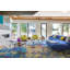 Odyssey Post Modern Organic Abstract Hand-Knotted Wool/Silk Purple Blue Green Designer Area Rug / Rug Size: Rectangle-56969928