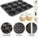 12 Cup Muffin Tin Tray/Non Stick Pan