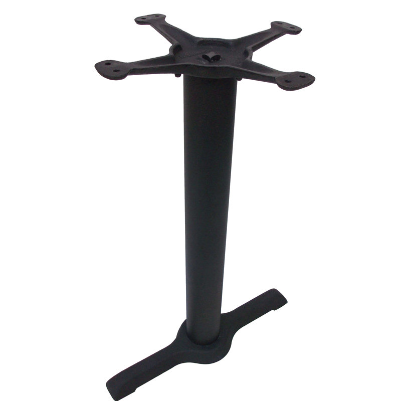 Base de table de bout en fonte 5 po x 22 po
