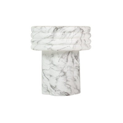 Pedestal End Table