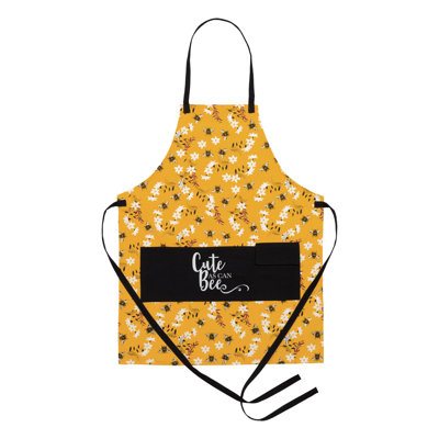 Floral Canvas Bib Apron