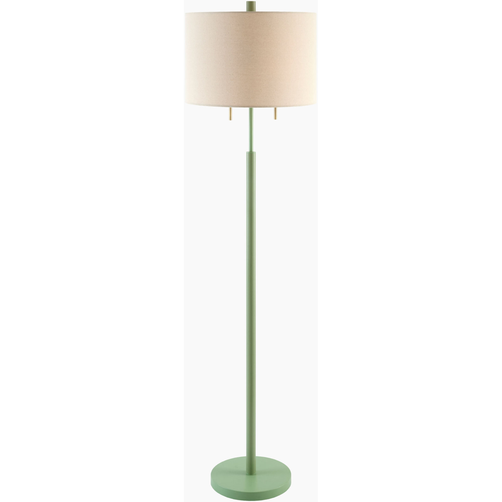 Kenley 62'' Floor Lamp, Green
