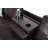 Aamanah 97"Faux Leather Sectional with Ottoman-87301211-87327953