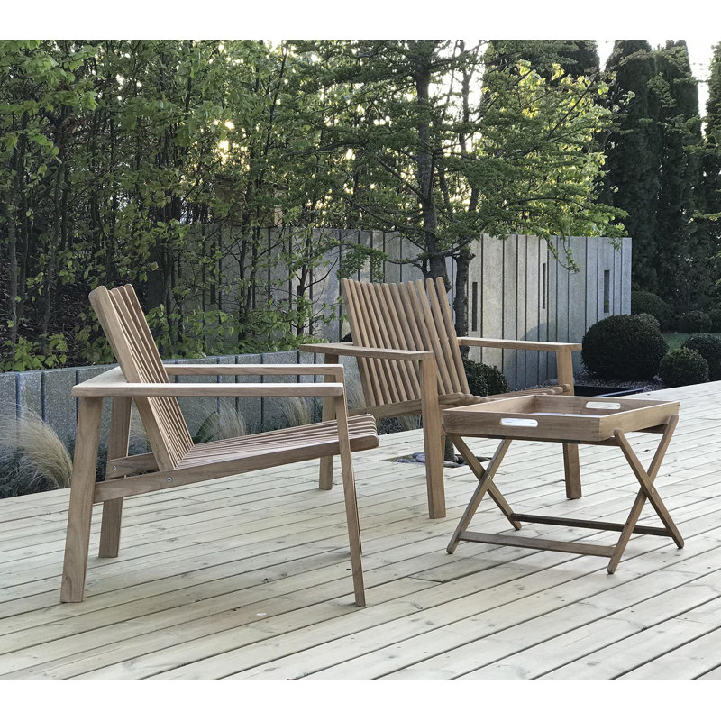 Amaze Teak Patio Chair with Cushions
