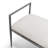 Mathis Modern Hammered Metal 60" Accent Bench-124262813