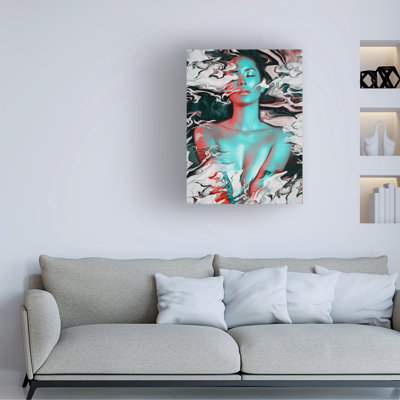 Barrett Biggers Hot Flow Canvas Art