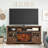 Wilsie 60"W Fireplace TV Stand with Sliding Barn Door, Farmhouse Storage Console for TVs Up to 65''-661426860