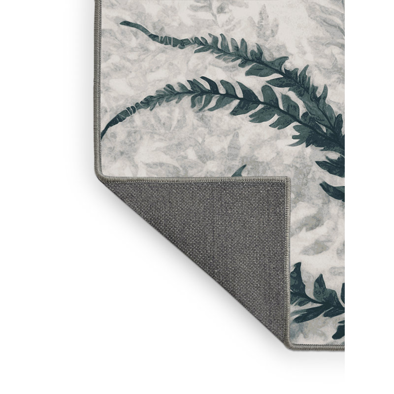 Silky Soft Plush Gray Area Rug, Square 5'