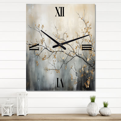 Jermell - Floral Wall Clock