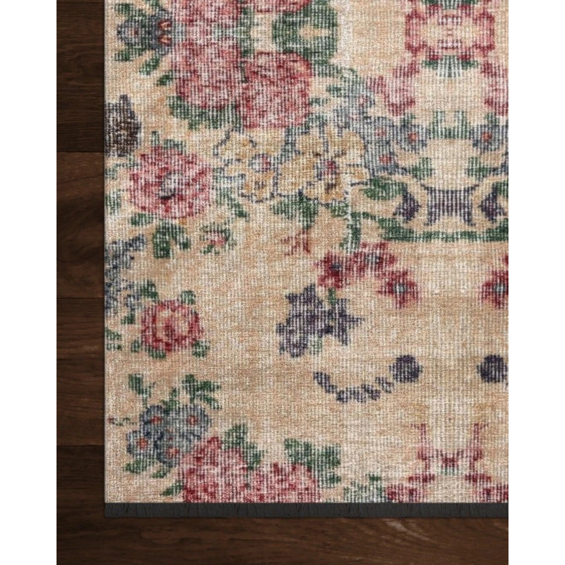 Tapis en coton tissé à la machine Tarango Tarango, Rectangle 5 pi 3 po x 7 pi 7 po