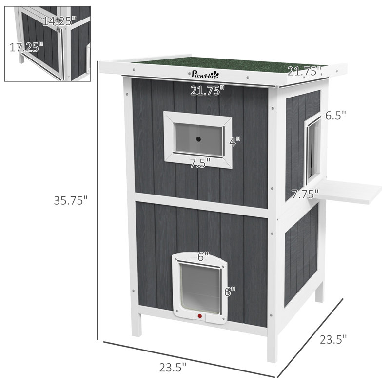 Maison pour chat d'extérieur