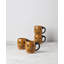 Lenox Vintage Halloween Figural Pumpkin Mugs, Set of 4