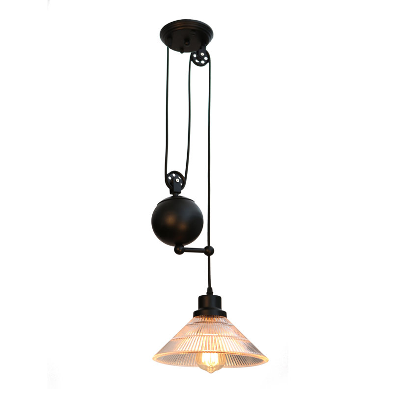 Gillispie 1-Light Tapered Pendant