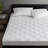 Overfilled Deep Pocket Mattress Pad White-2039046900