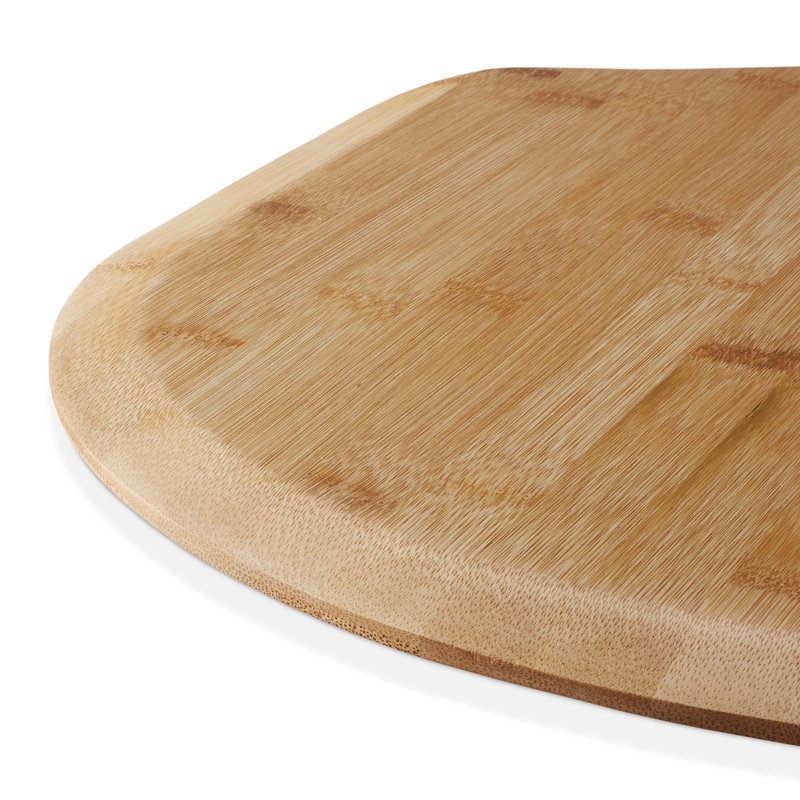 Pie Supply Bamboo Pizza Peel, 0.5" H x 12" W x 19.75"L