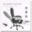 Fauteuil de direction en tissu de lin Vinsetto