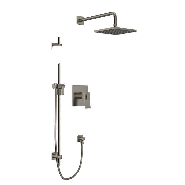 Zendo 1/2" Pressure Balance & Thermostatic Shower System with up to 2 Functions featuring RioWise™ Valve Technology