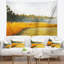 Tapisserie de jardin magnifique jaune mountain-28487483